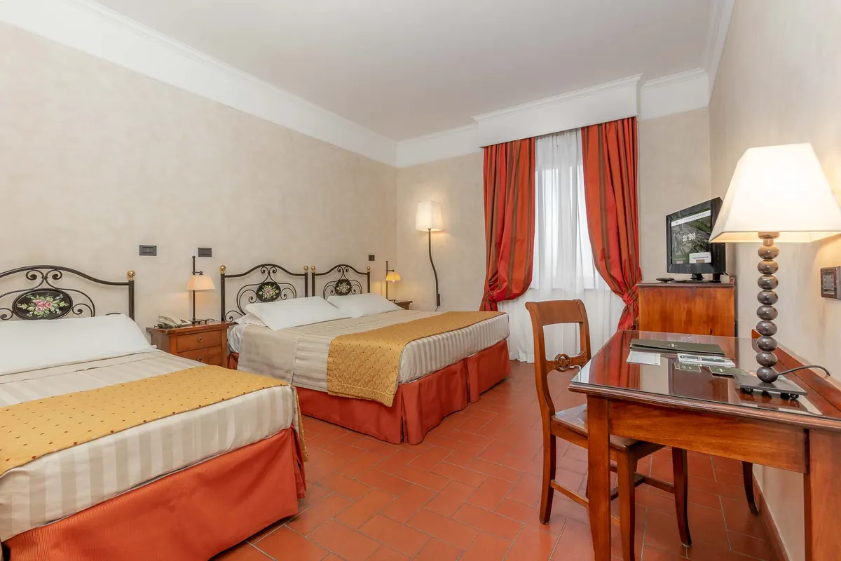 Camera tripla dell'Hotel La Pergola